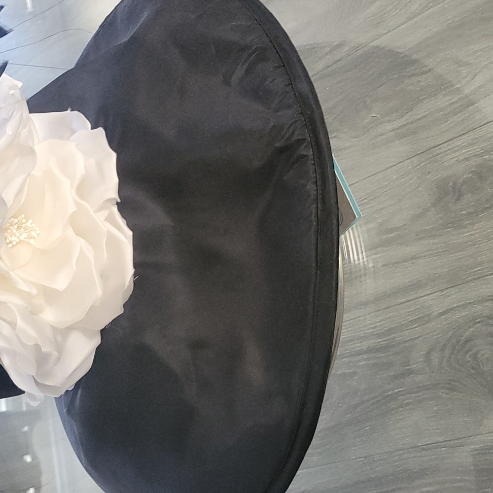 Elegant Black and White Women's Hat